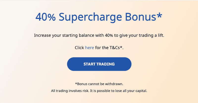 FXlift - 40% Supercharge Bonus